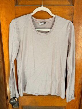 100% Merino Wool Base Layer T Shirt with Thumb Holes